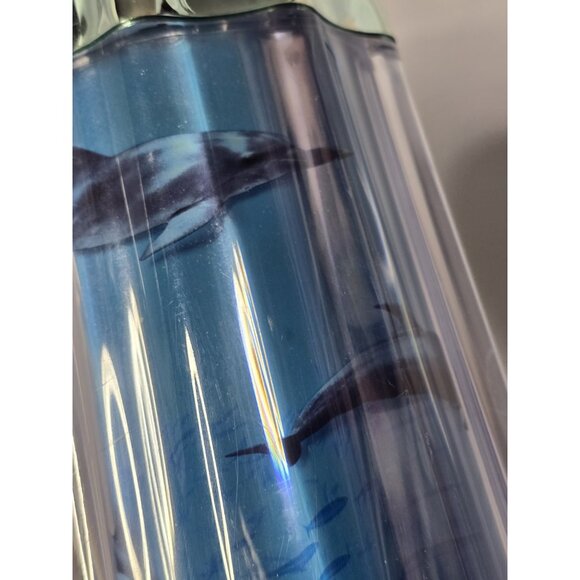 Vintage Dolphin Aquarium Rotating Motion Night Light Lamp - Picture 16 of 17